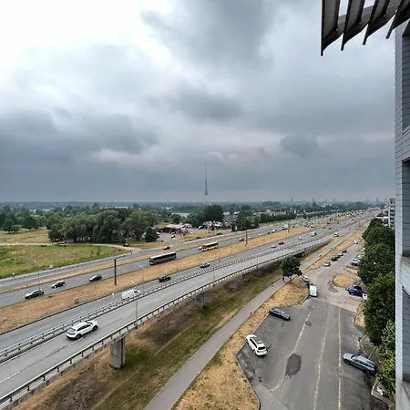 Krasta Parking & With & River View Lägenhet Riga
