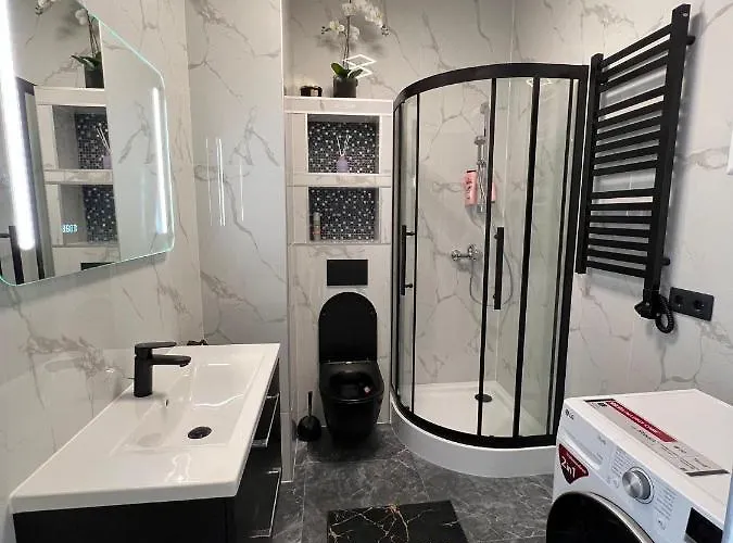 Krasta Parking & With & River View Riga