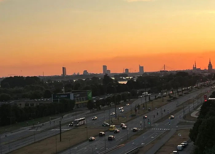 Krasta Parking & With & River View