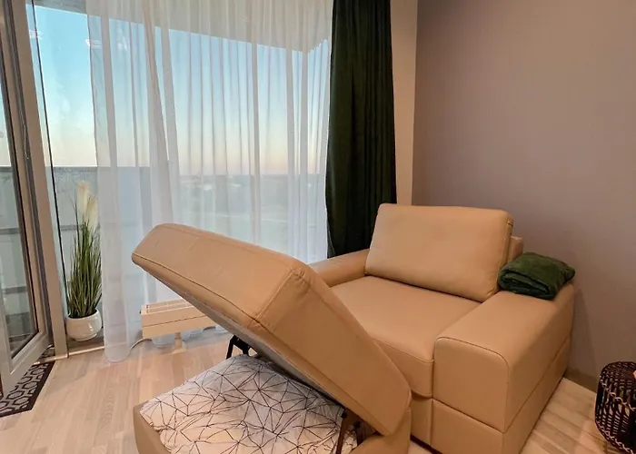 Daire Krasta Parking & With & River View *