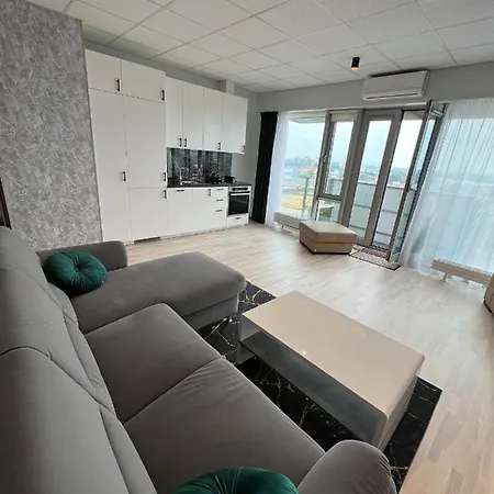 Апартаменты Krasta Parking & With & River View Рига