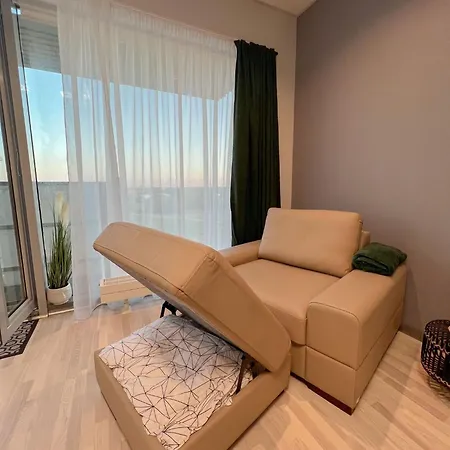 Апартаменты Krasta Parking & With & River View *